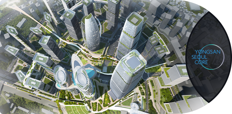 입체 융복합 수직도시 이미지